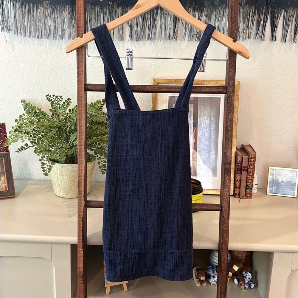 Navy blue madewell top
